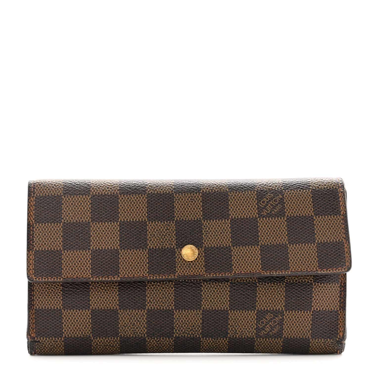 Damier Ebene Porte Tresor International Wallet
