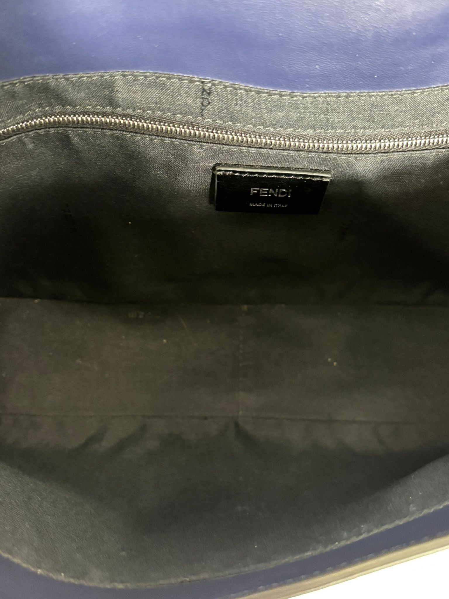 FENDI VITELLO GRACE FF LARGE BAGUETTE BAG