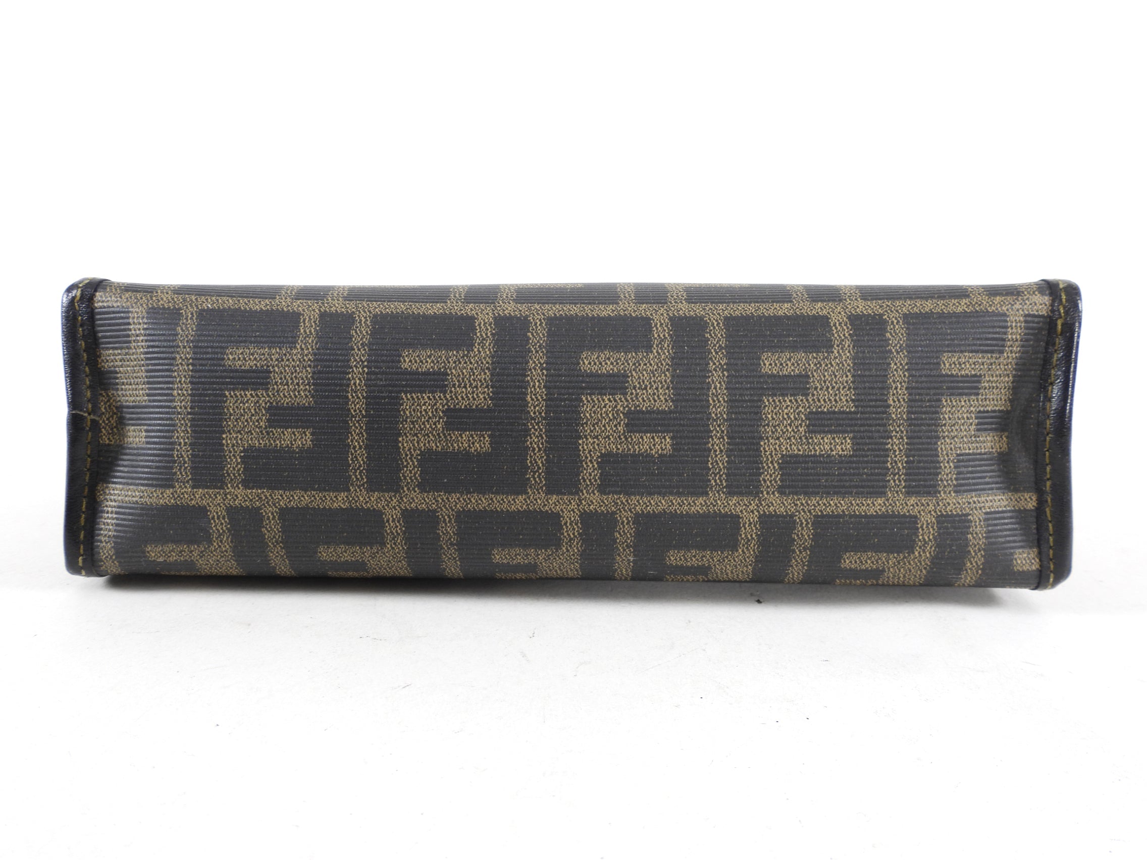 Fendi Vintage 1990’s Zucca Logo Cosmetic Pouch Case