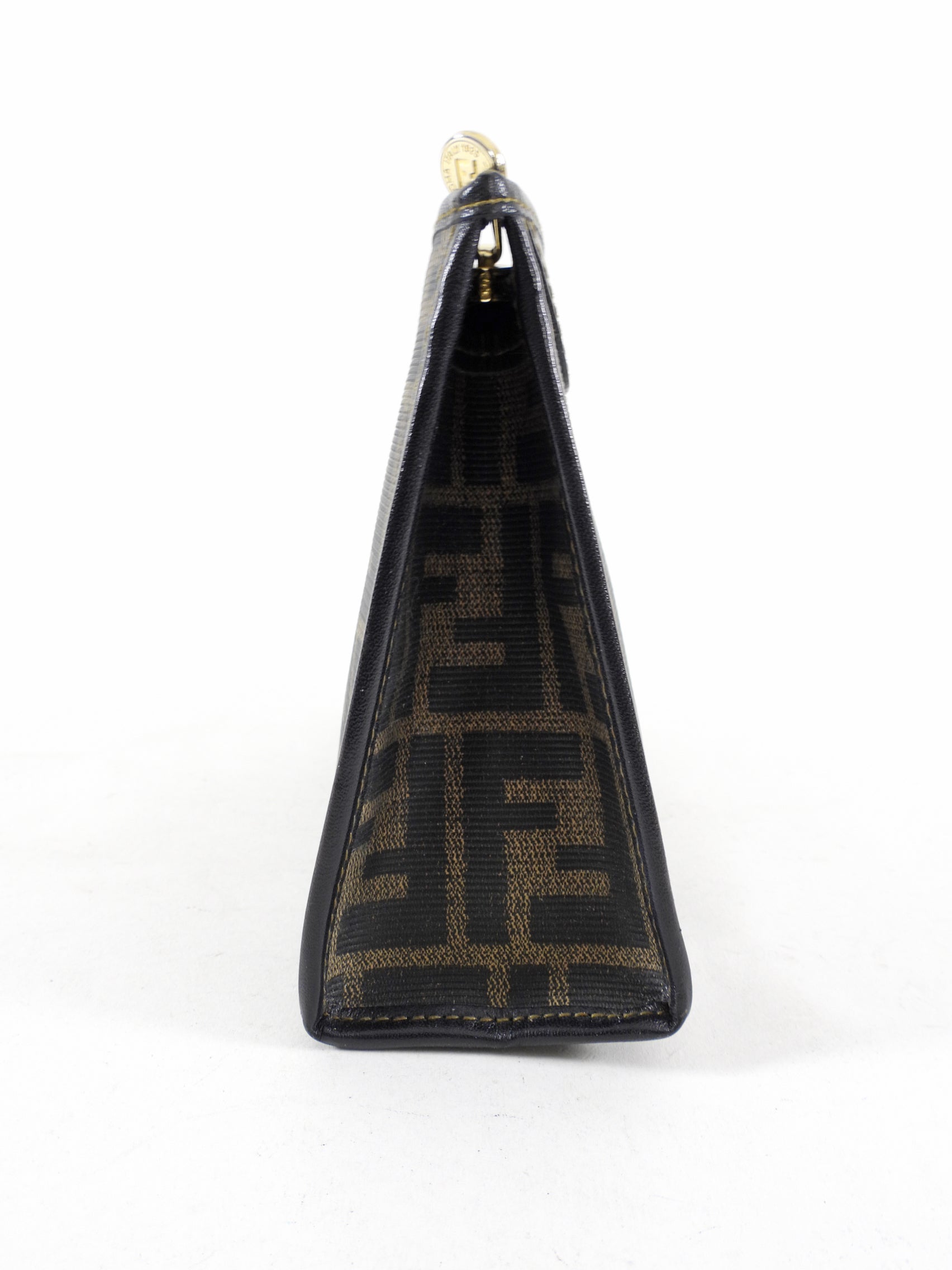 Fendi Vintage 1990’s Zucca Logo Cosmetic Pouch Case