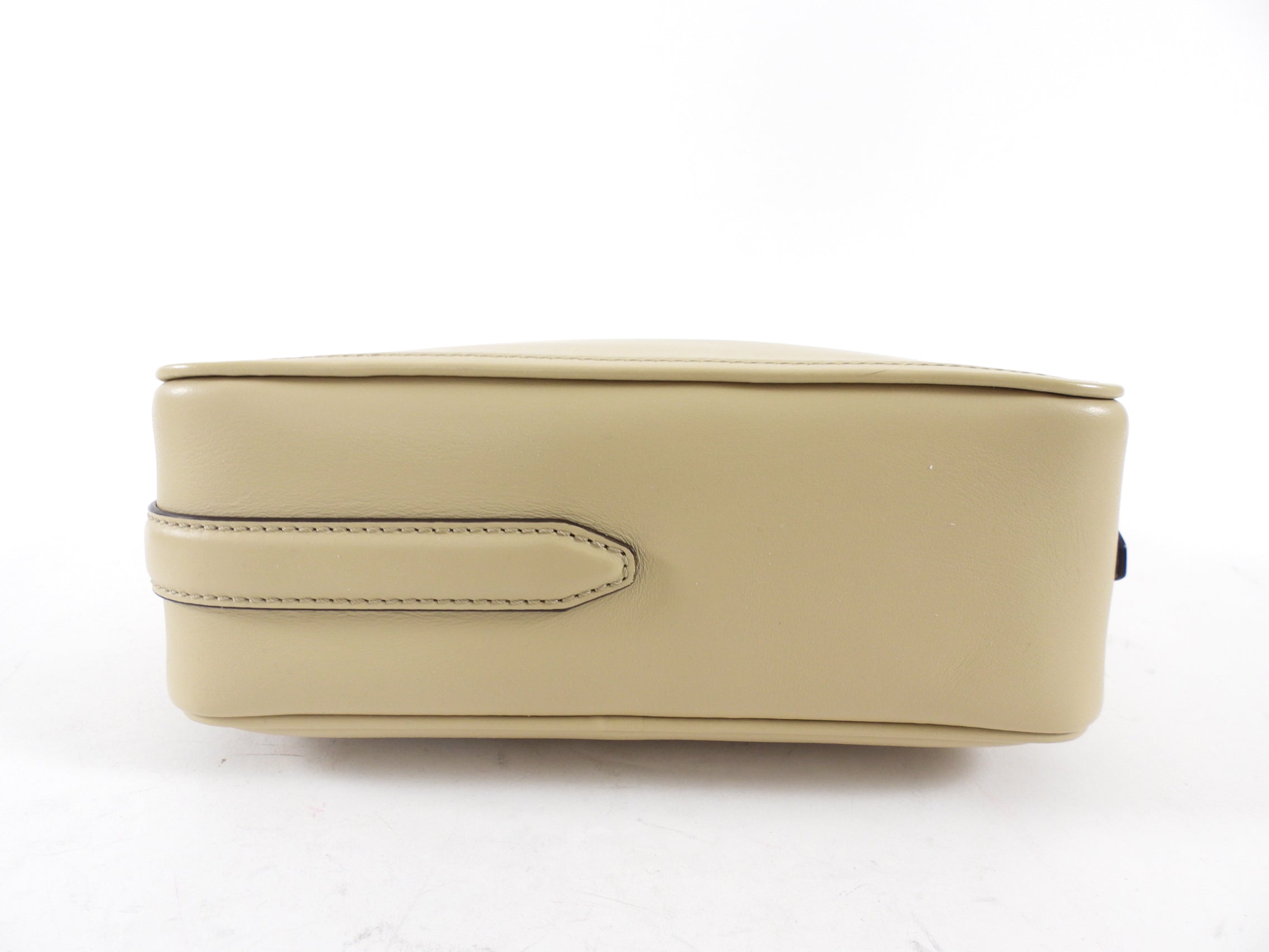 Fendi Beige Leather Crossbody Camera Bag