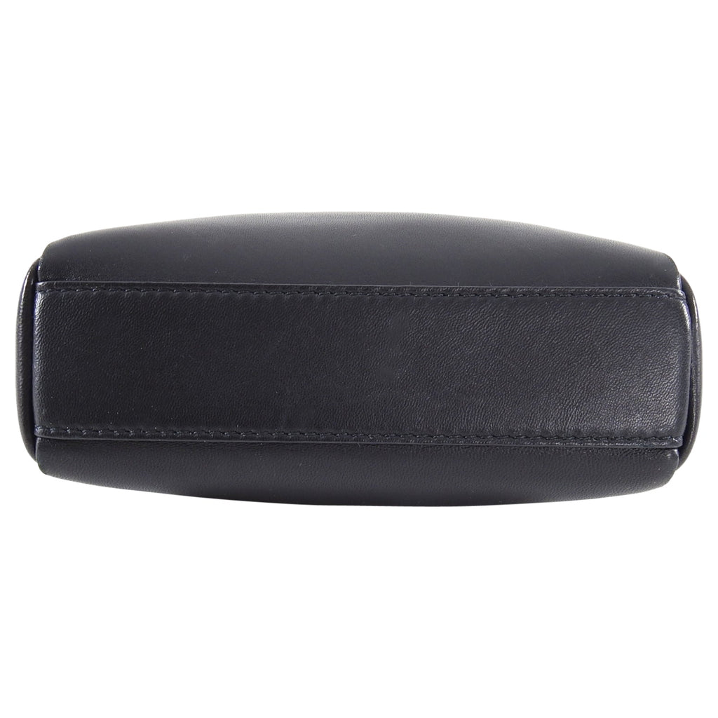 Fendi Black Micro Mini Peekaboo Crossbody Bag