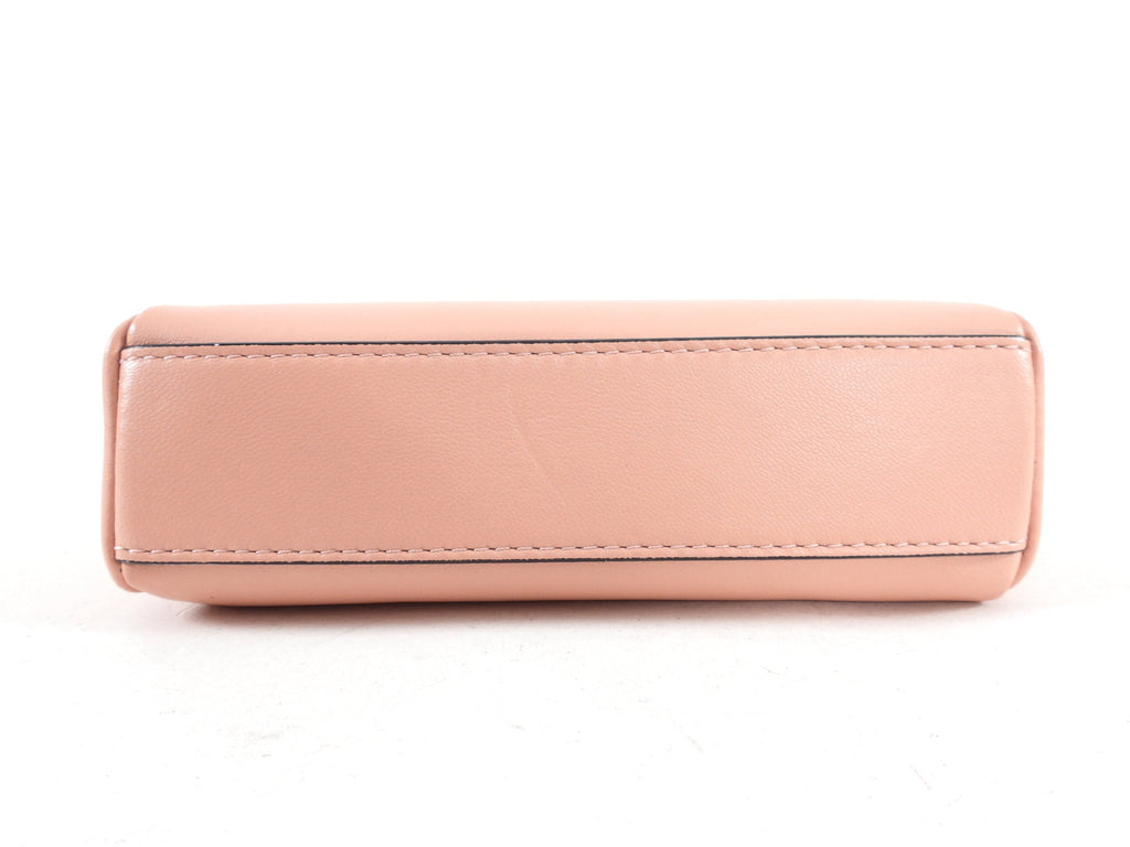Fendi Soft Pink Micro Peekaboo Crossbody Bag