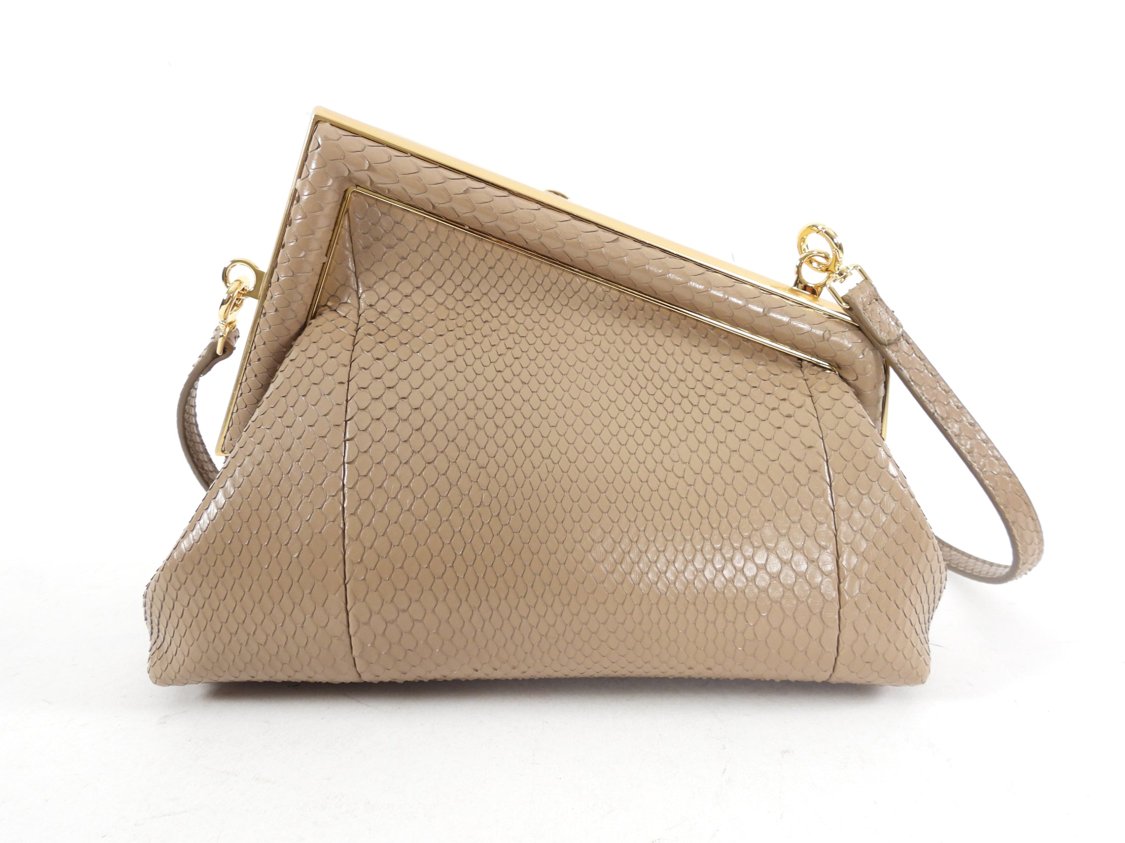 Fendi Small First Convertible Clutch / Shoulder Bag
