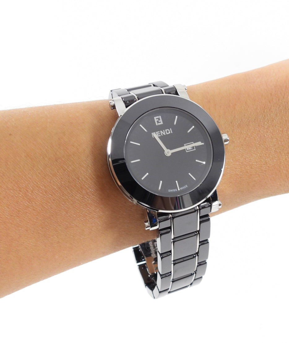 Fendi Stainless Steel 37mm Wrist Watch