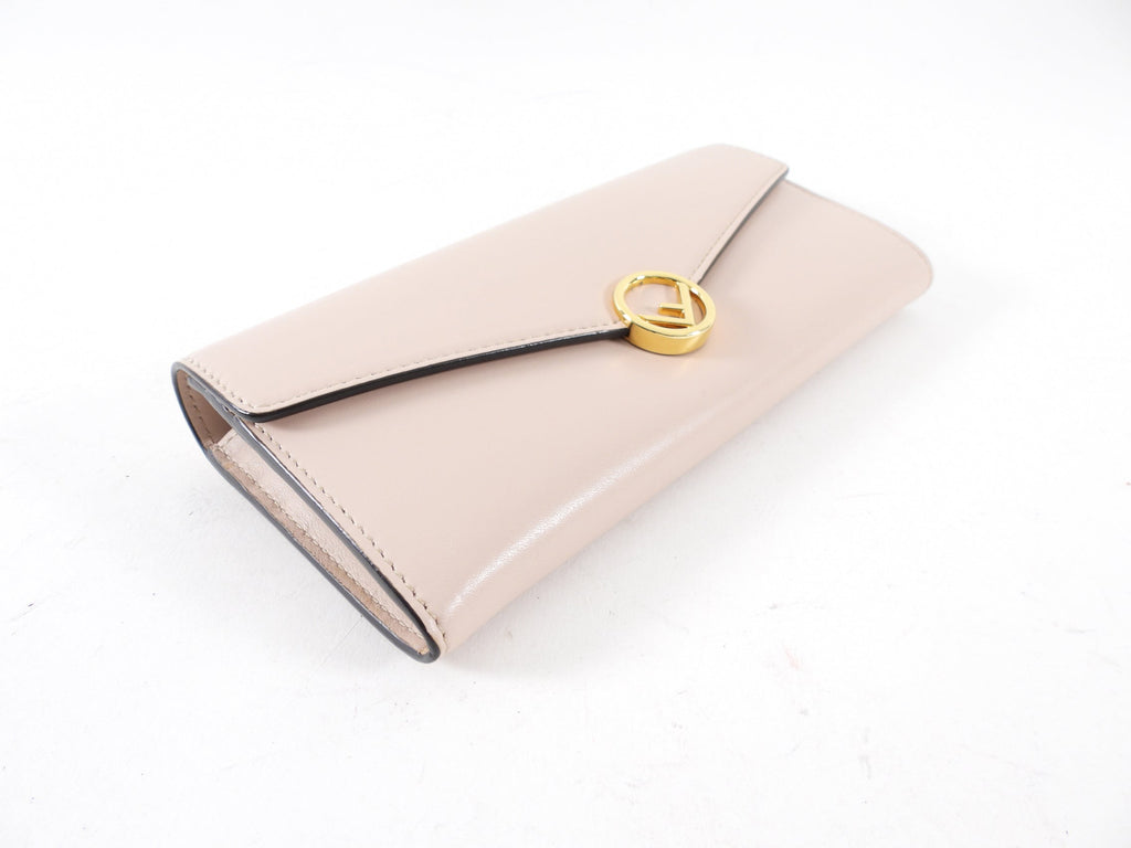 Fendi Blush Pink Nude F as in Fendi Wallet on Chain Bag