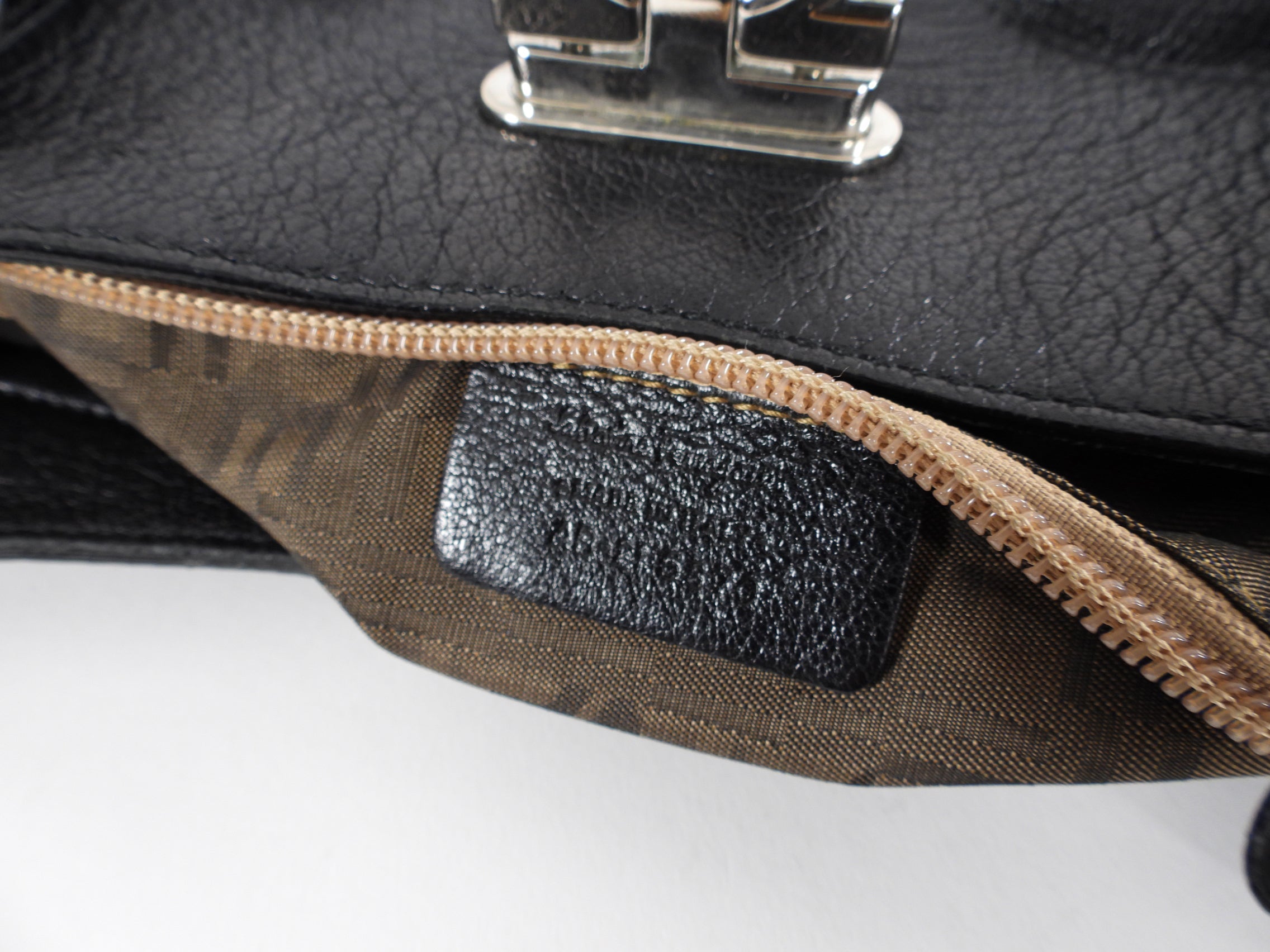 Ferragamo Black Leather Marisa Hobo Bag