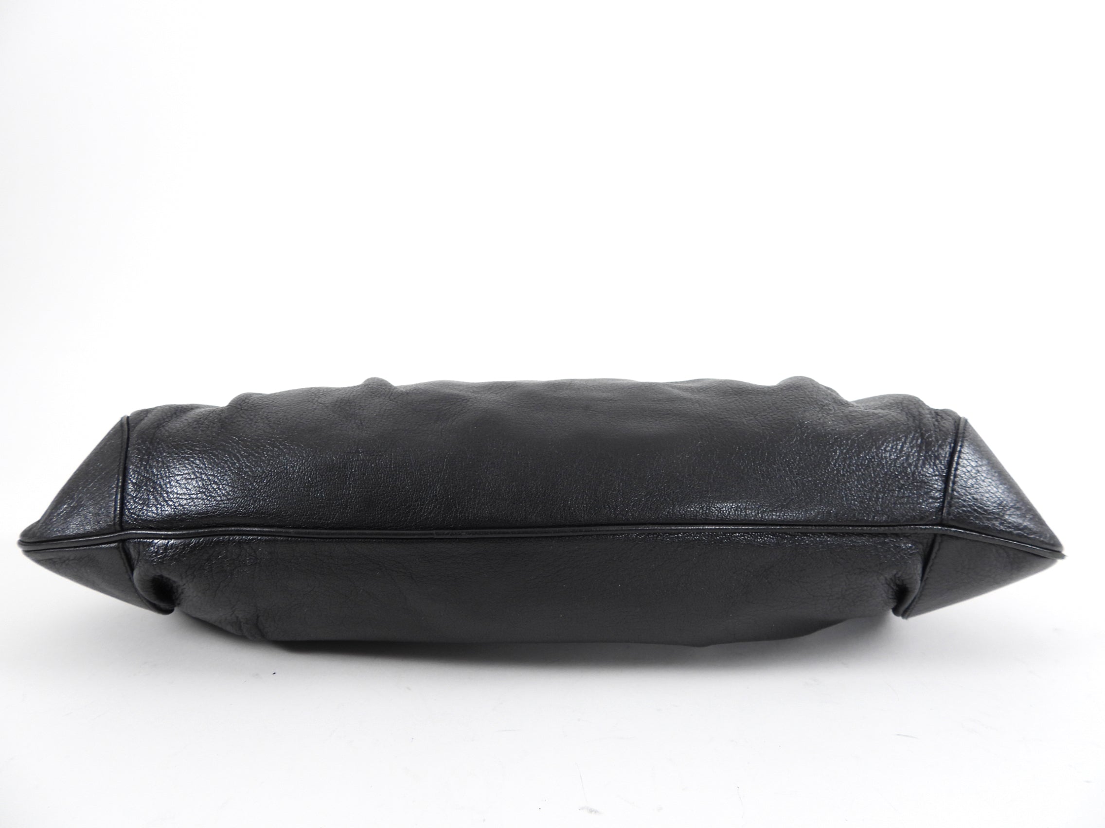 Ferragamo Black Leather Marisa Hobo Bag