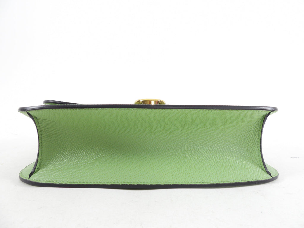 Ferragamo Mint Green Hedren Crossbody Gancini Bag