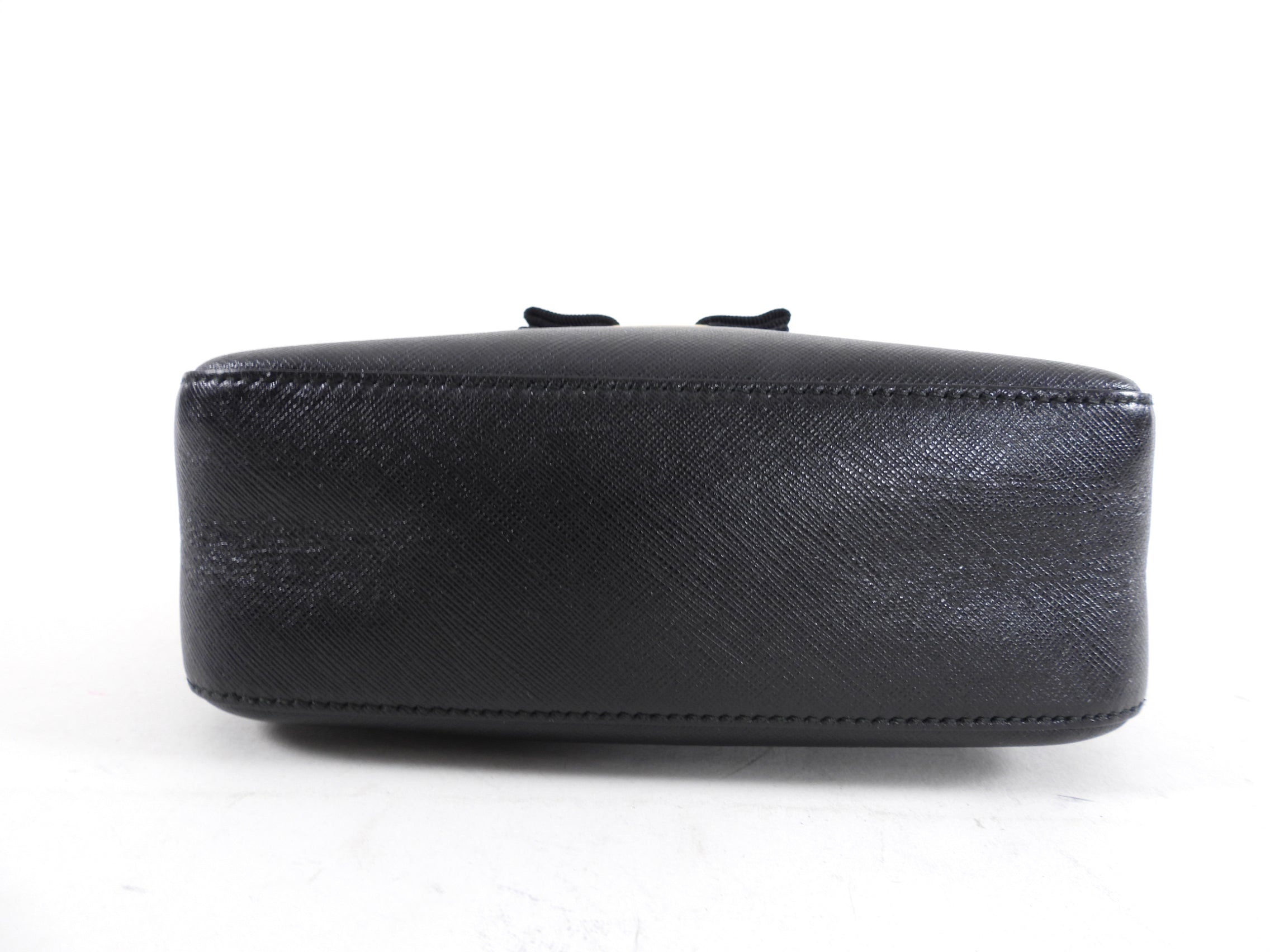 Ferragamo Black Lydia Crossbody Chain Camera Bag