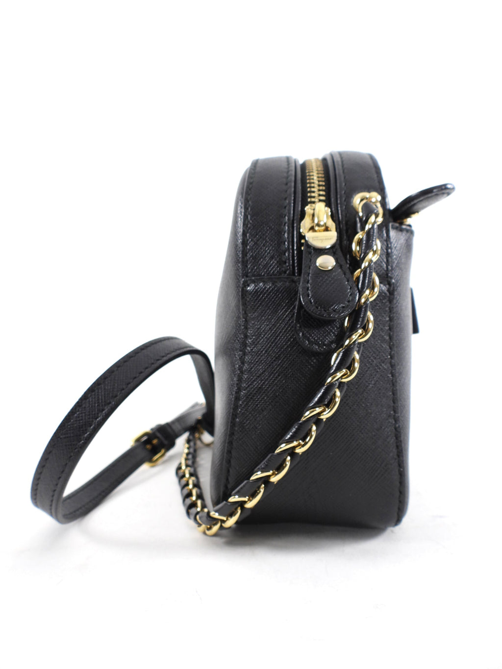 Ferragamo Black Lydia Crossbody Chain Camera Bag