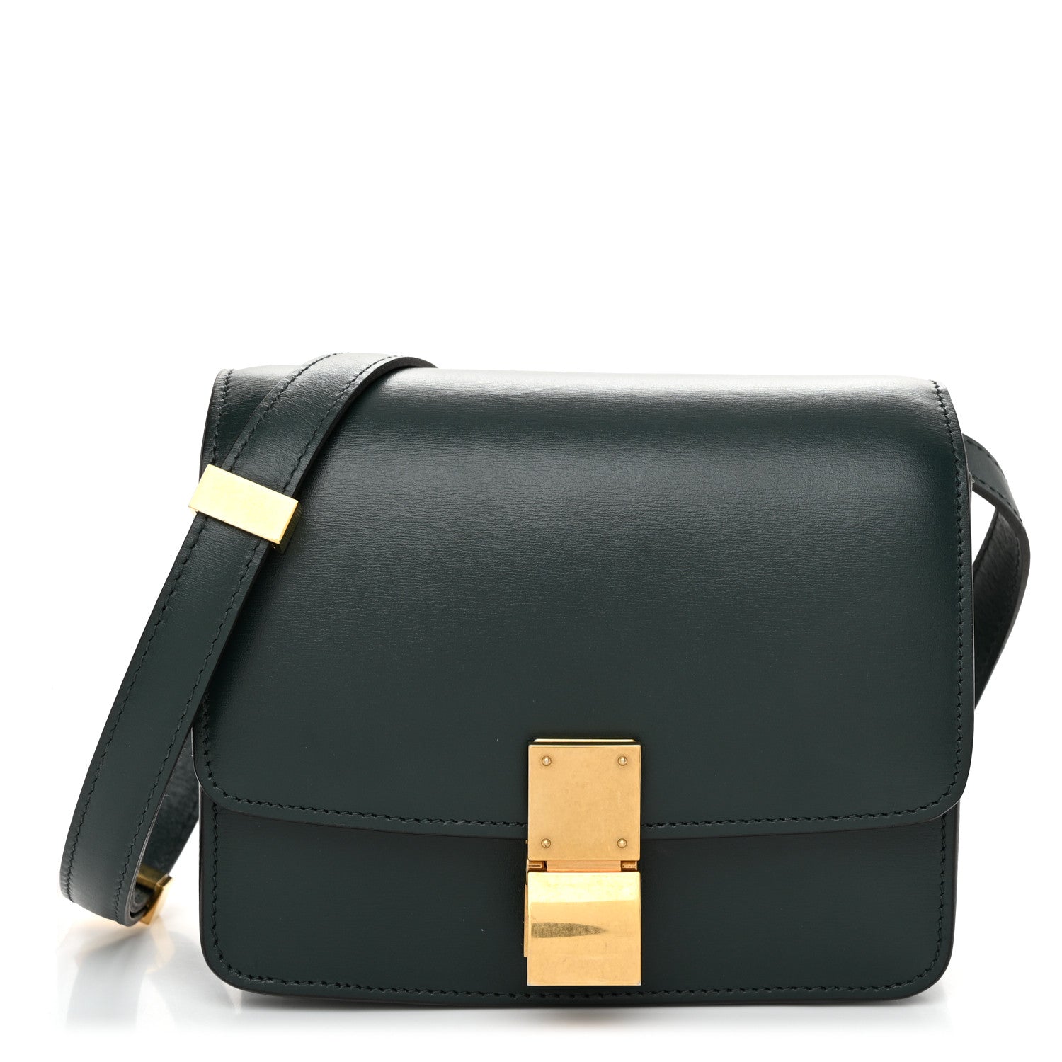 Box Calfskin Small Classic Box Flap Bag Amazone