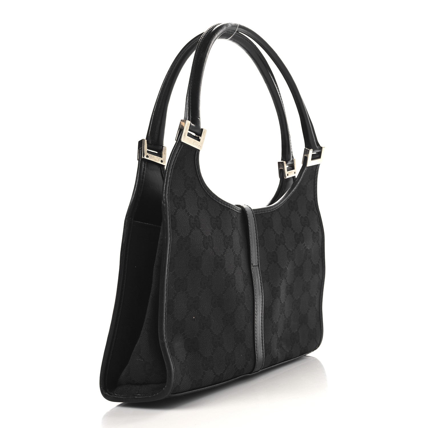 Monogram Small Bardot Black
