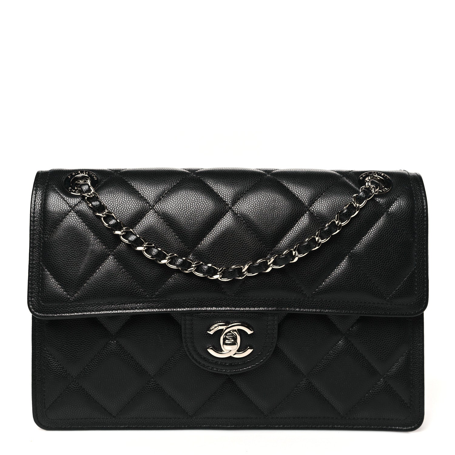 Caviar Quilted Small Sweet Classic Flap Black