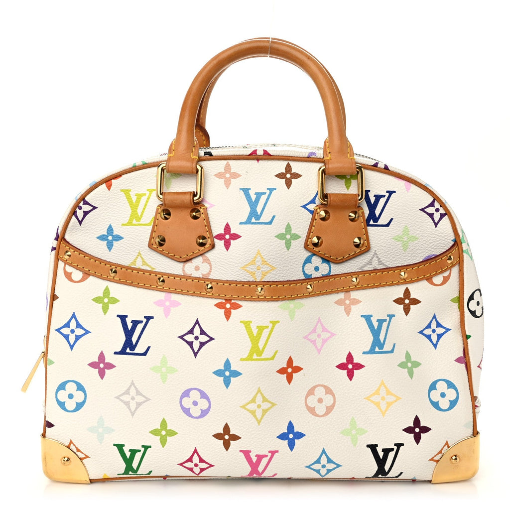 Monogram Multicolor Trouville White