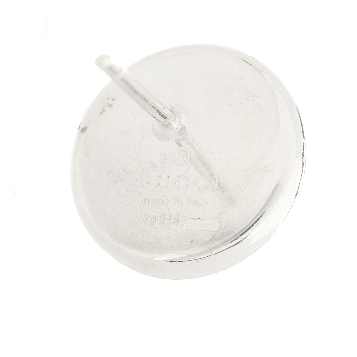 Sterling Silver Round Stud Earrings