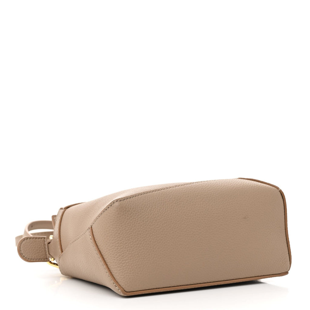 Calfskin Mini Puzzle Edge Bag Sand