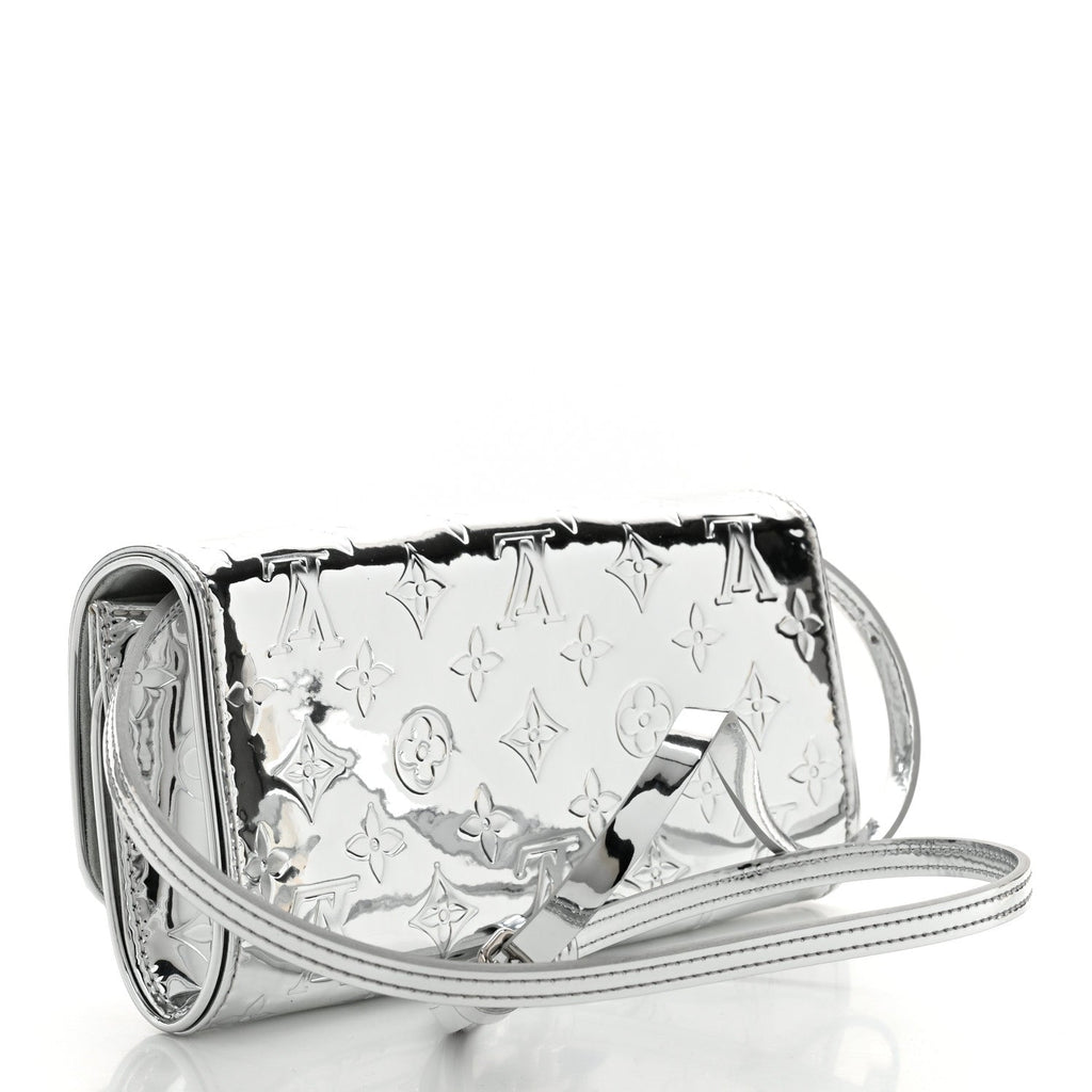 Monogram Miroir Pochette Twin Silver