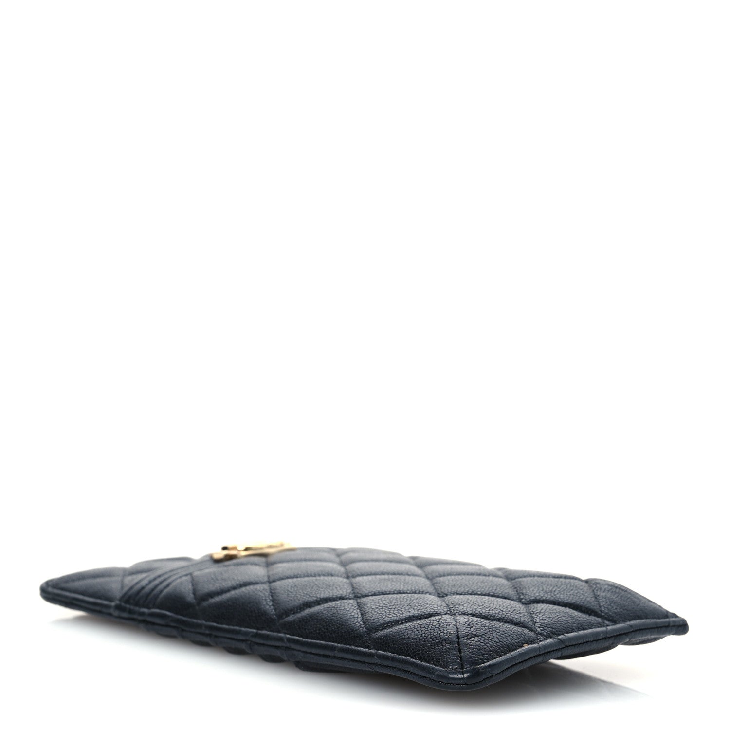 Caviar Quilted Boy iPhone Pouch Black