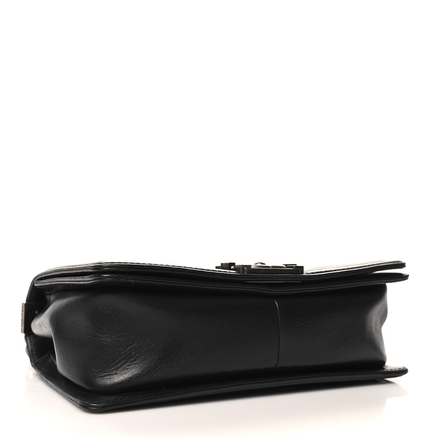 Lambskin Medium Celtic Boy Flap Black