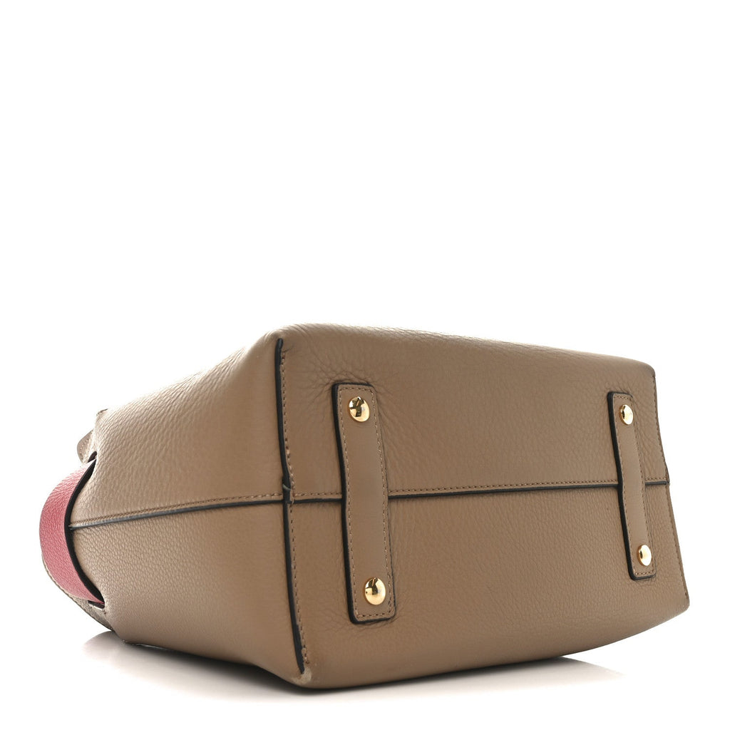 Marais Calfskin  Small Belt Bag Camel Red
