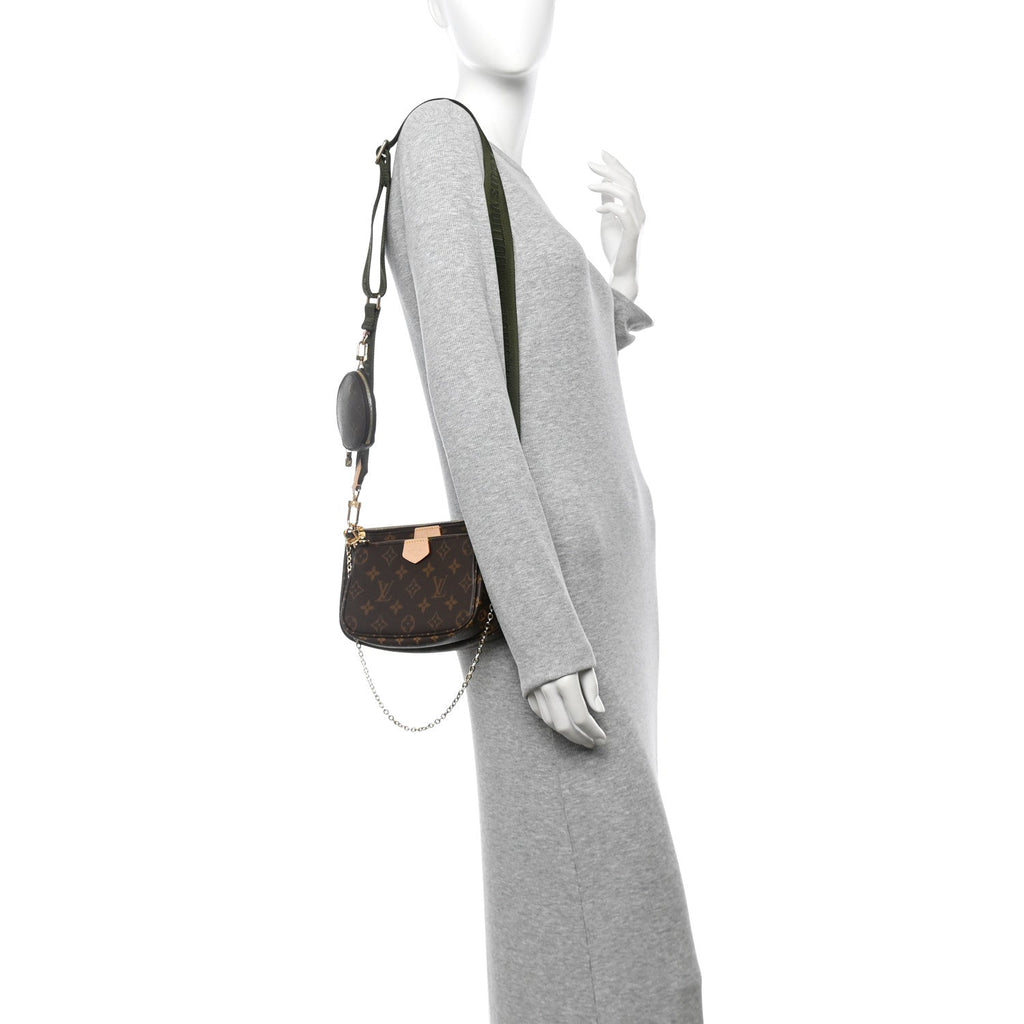 Monogram Multi Pochette Accessories Kaki