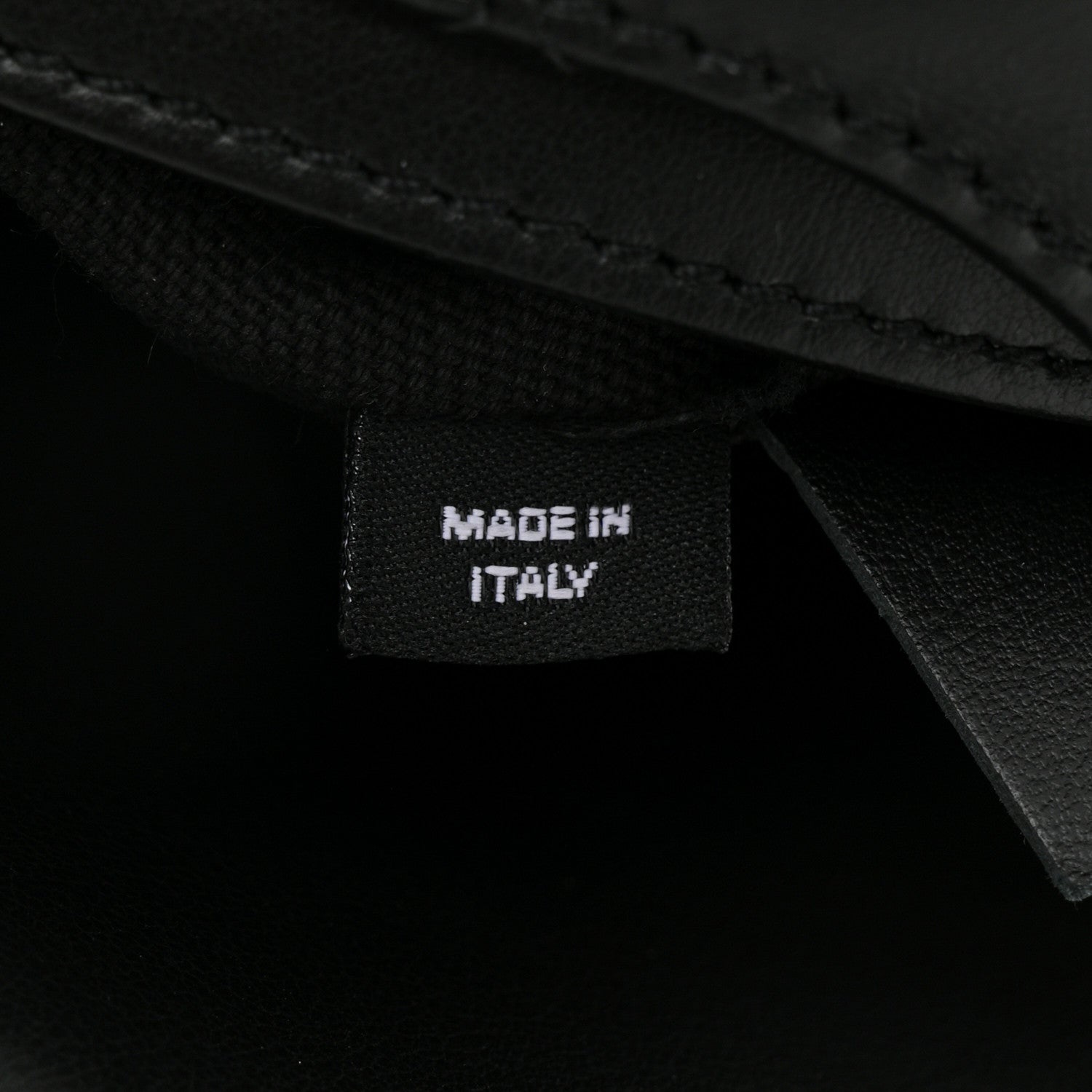 Calfskin Quilted CC Uniform Flap Belt Bag Black