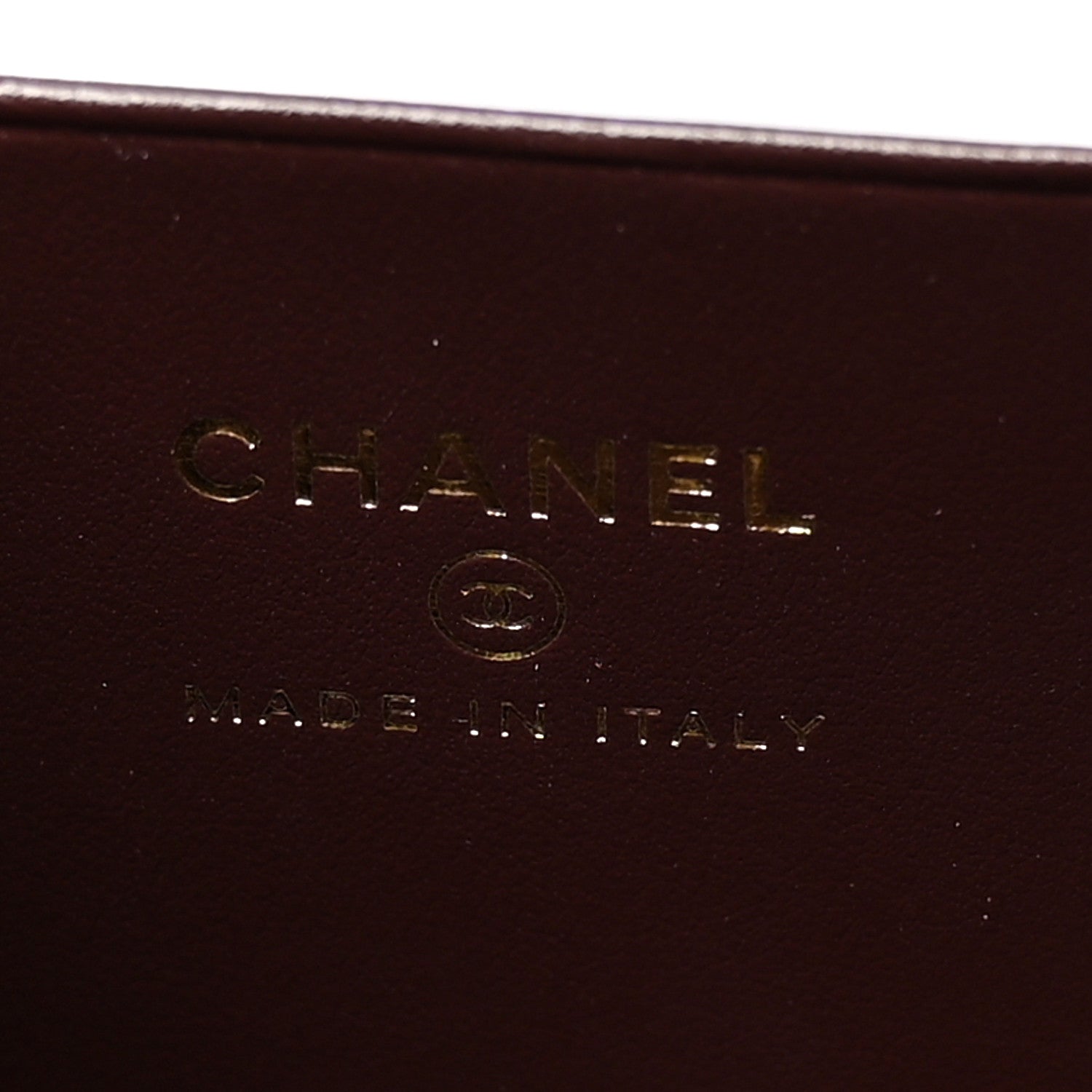 Caviar Quilted Top Handle Clutch With Chain Dark Brown