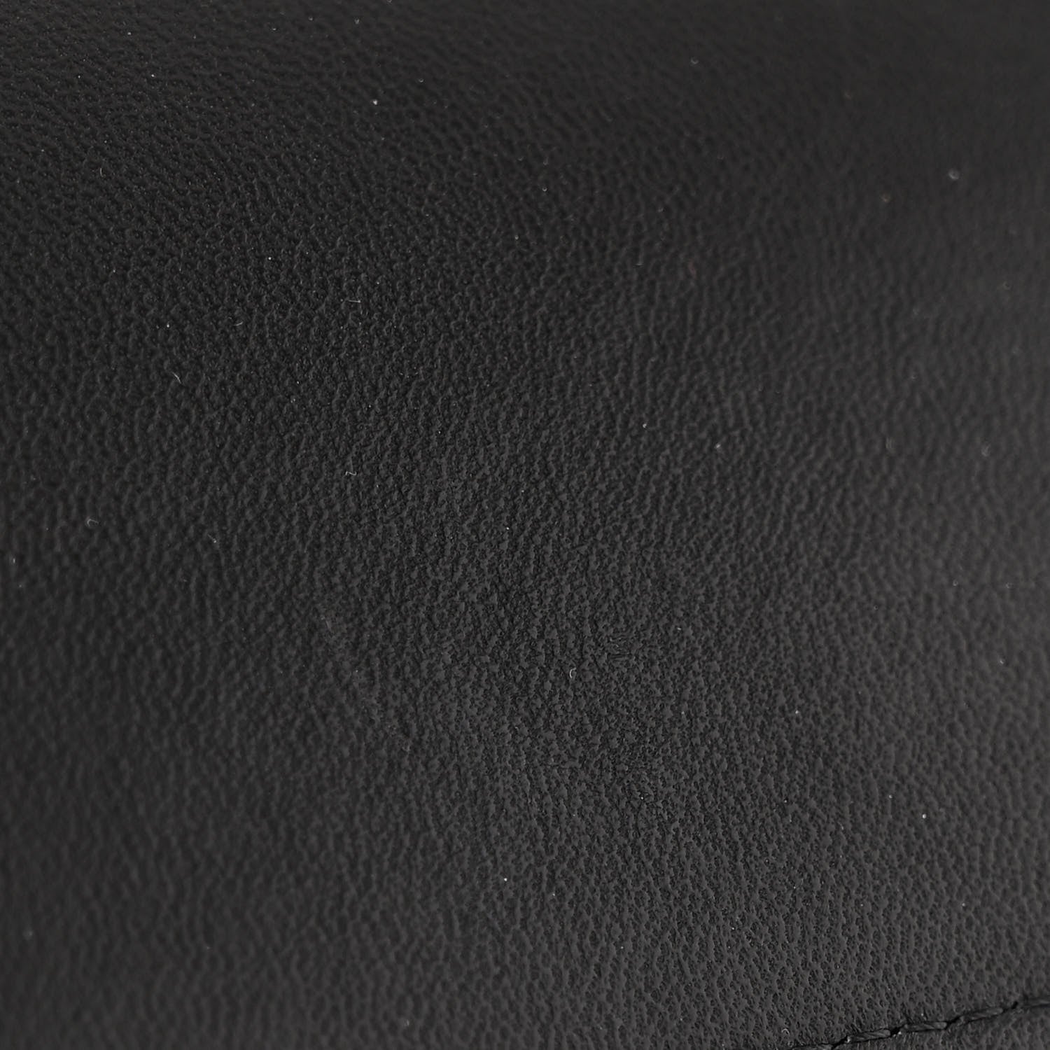 Lambskin Chevron Quilted Jumbo Double Flap So Black