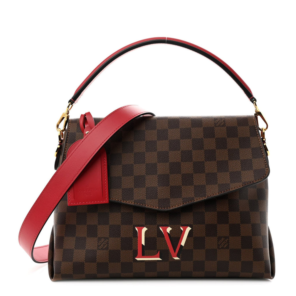 Damier Ebene Beaubourg MM Scarlet