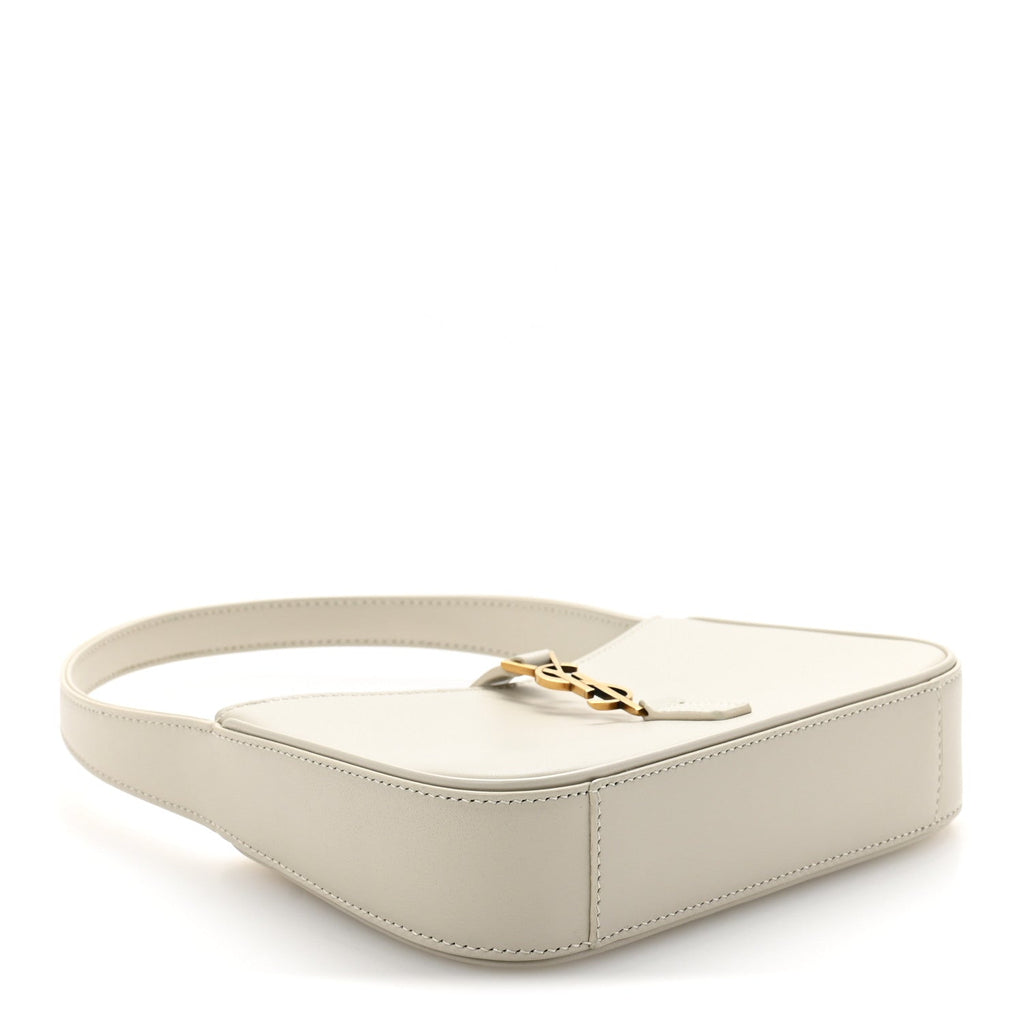 Smooth Calfskin Le 5 A 7 Mini Hobo Blanc Vintage