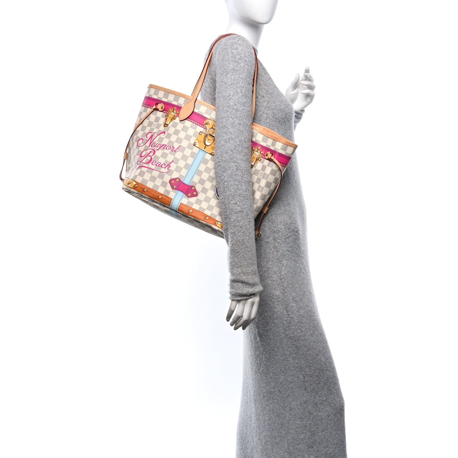 Damier Azur Summer Trunks Newport Beach Neo Neverfull MM