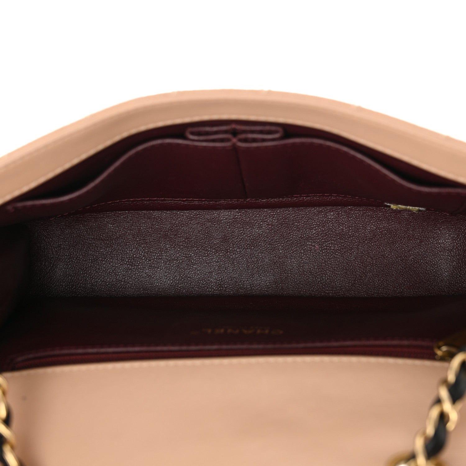 Caviar Quilted Medium CC Filigree Flap Beige Black