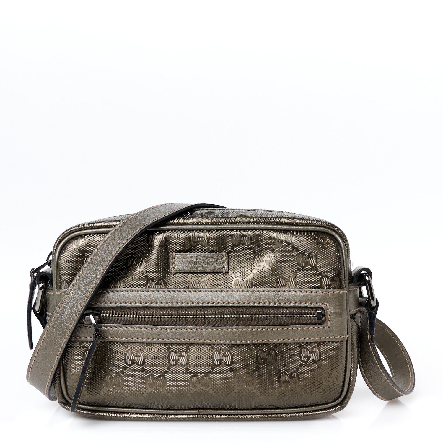 Imprime Monogram Small Shoulder Bag Silver