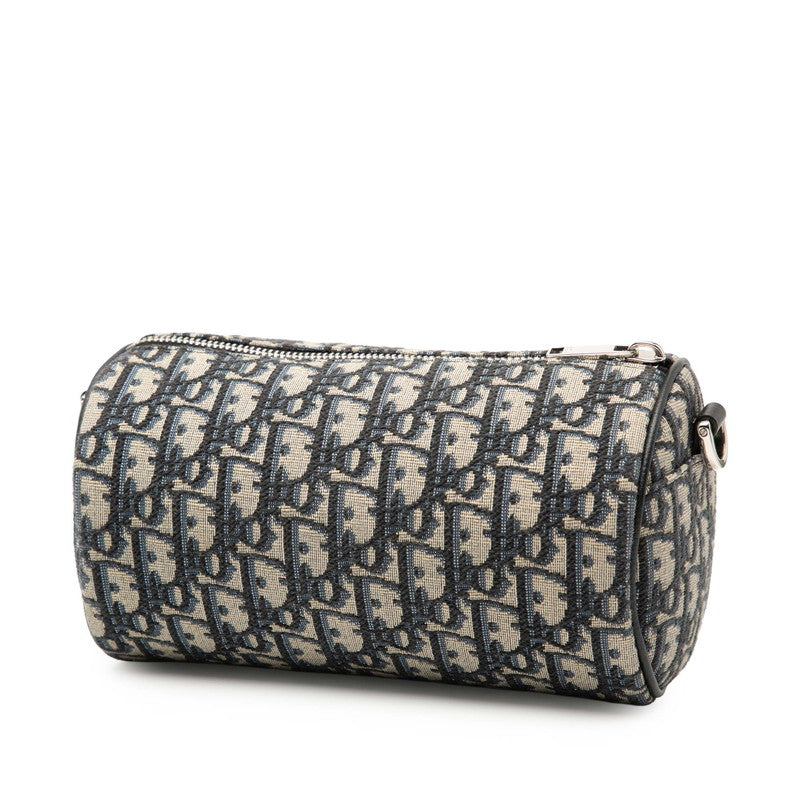 Dior Oblique Roller Canvas Leather Shoulder Bag