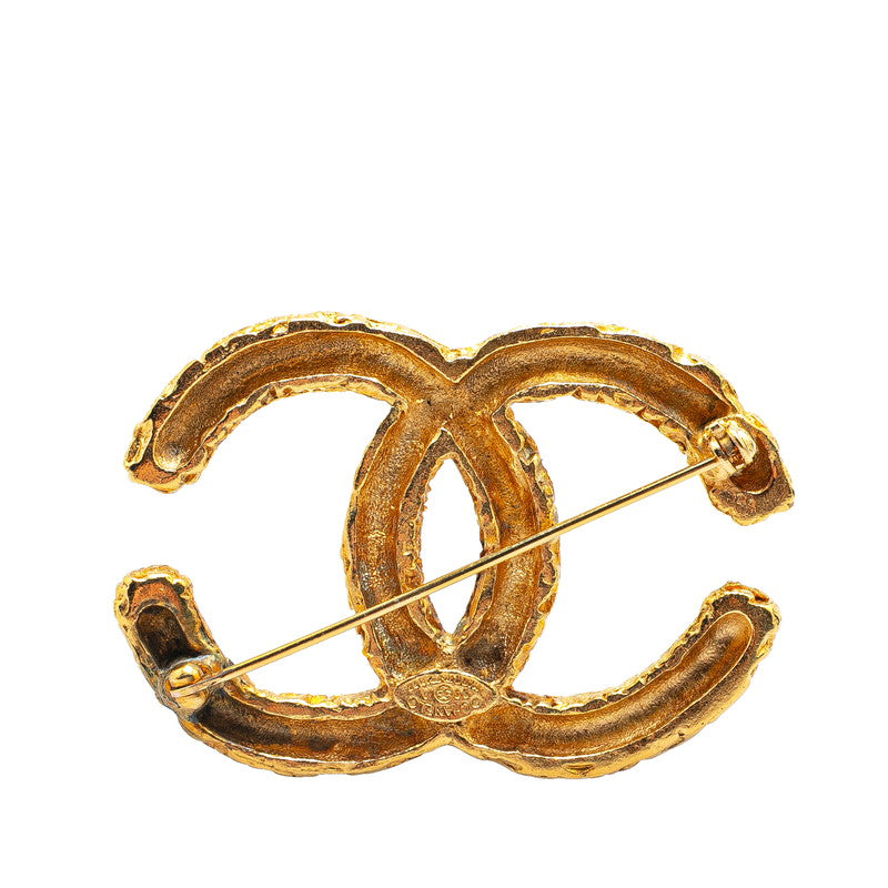 Chanel Coco Mark Lava Brooch