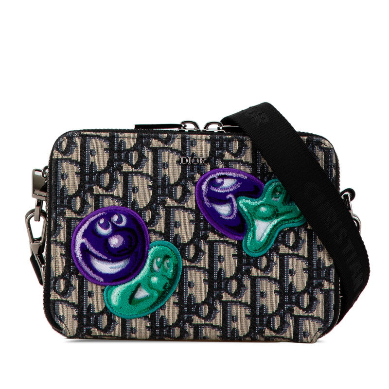 Dior Kenny Scharf Oblique Jacquard Shoulder Bag