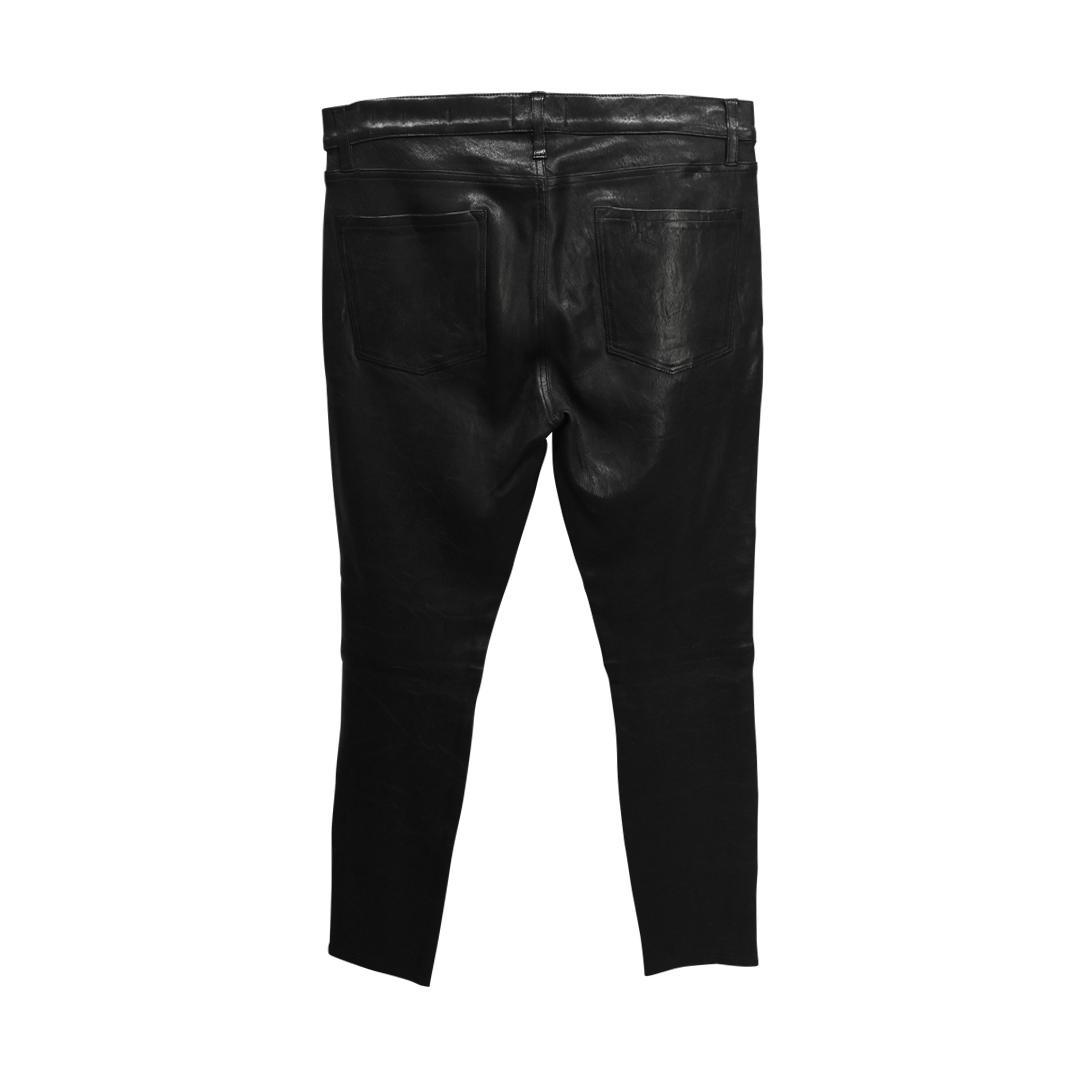 Frame 'Le Skinny' Leather Pants - Women's 31