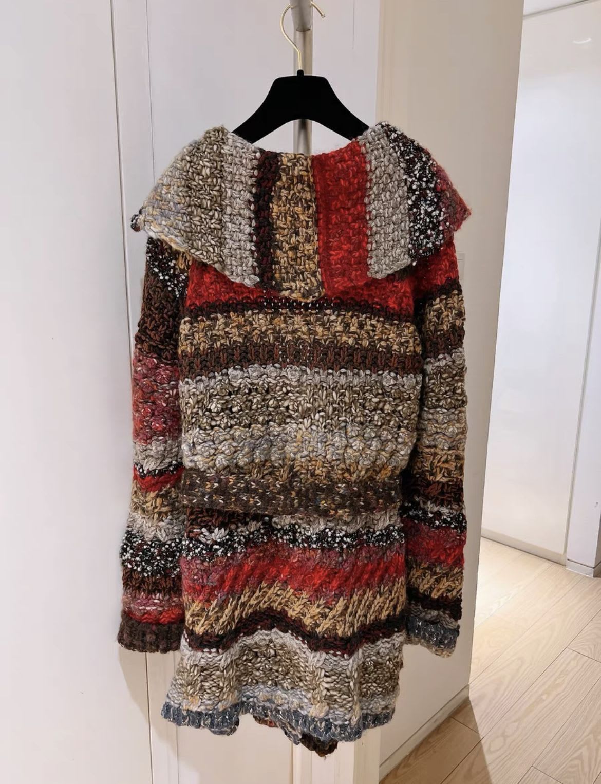 Christian Dior colourful knitted igan