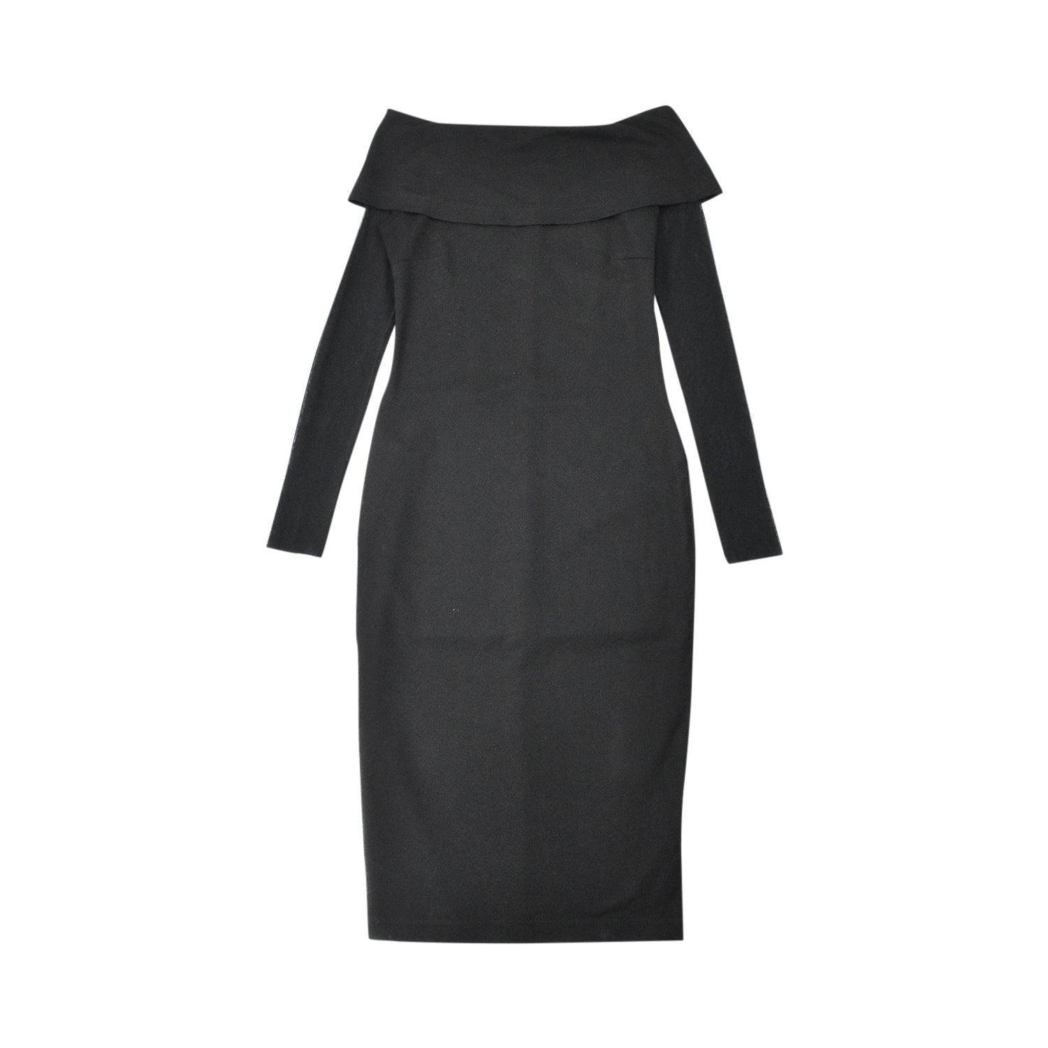 Fuzzi Boat Neck Dress - Women's M