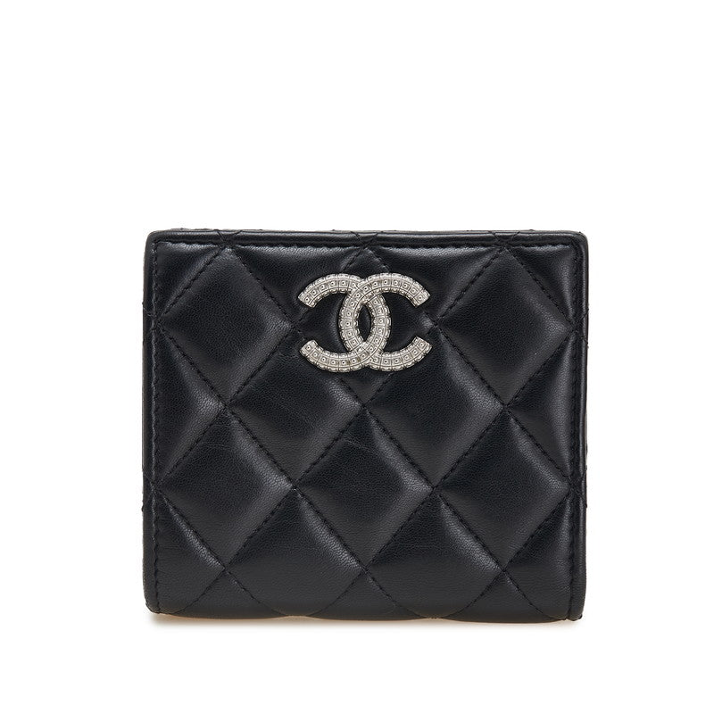 Chanel Coco Mark Classic Small Wallet Lambskin Wallet