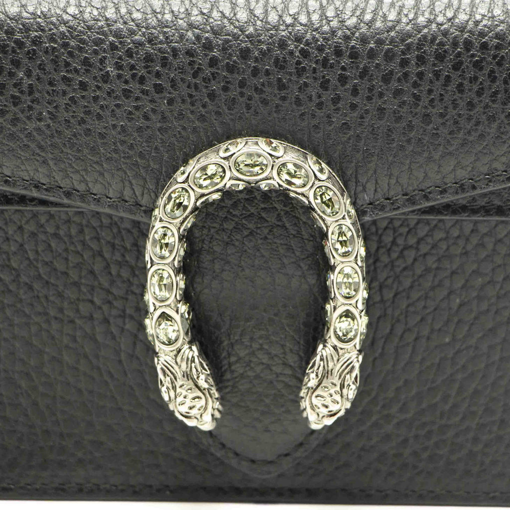 Gucci Dionysus Leather Super Mini Bag