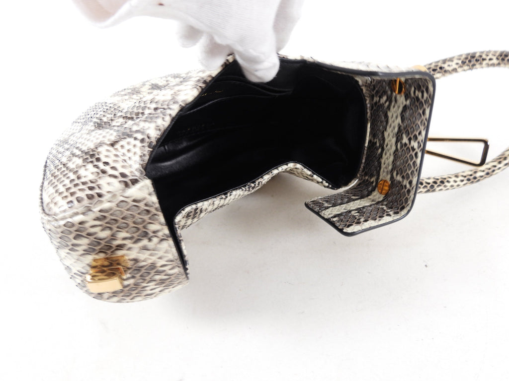 Gabriela Hearst Small Python Demi Bag