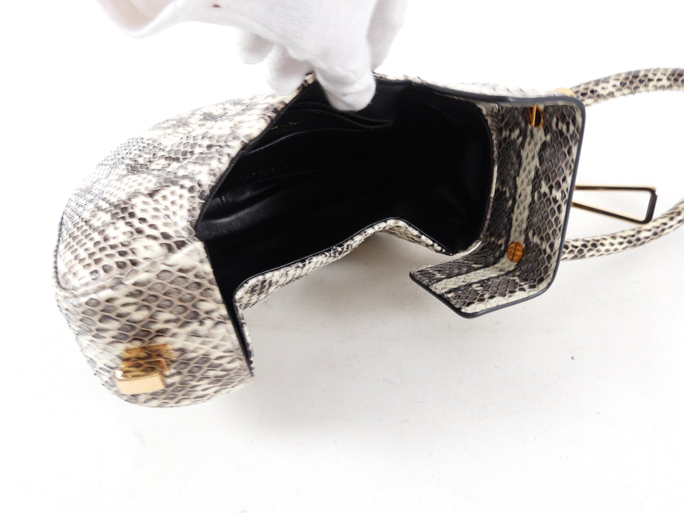 Gabriela Hearst Small Python Demi Bag