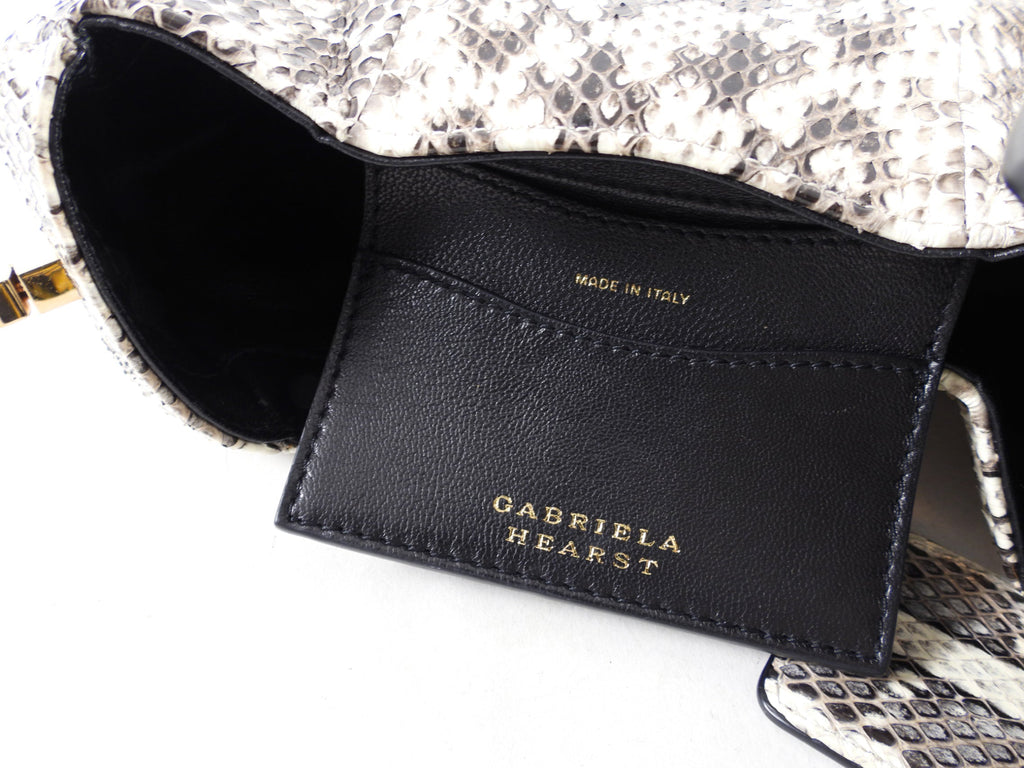 Gabriela Hearst Small Python Demi Bag