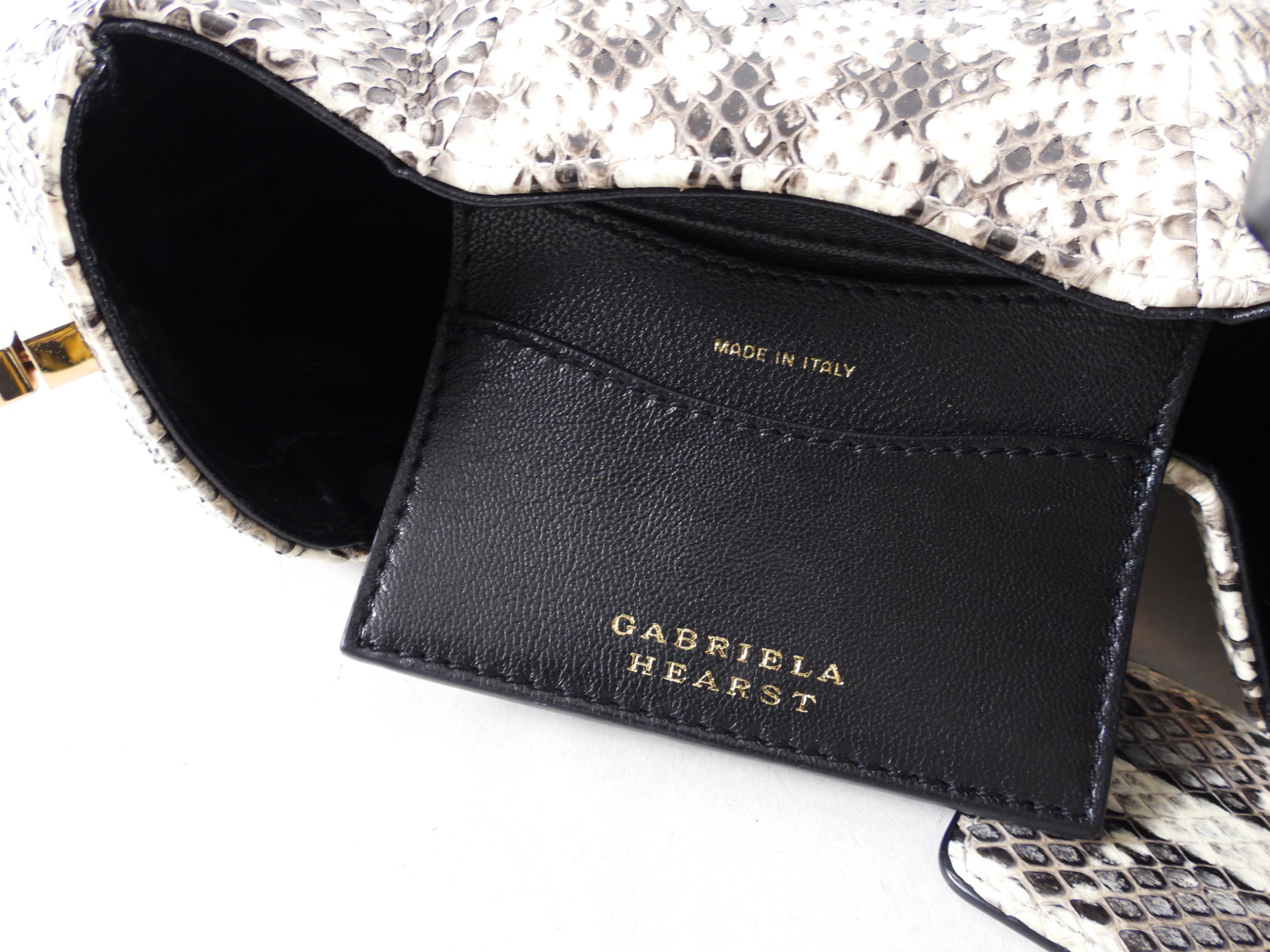 Gabriela Hearst Small Python Demi Bag