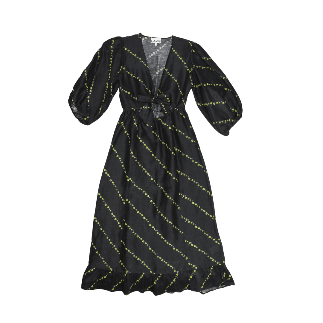 Ganni Maxi Dress - Women's 38