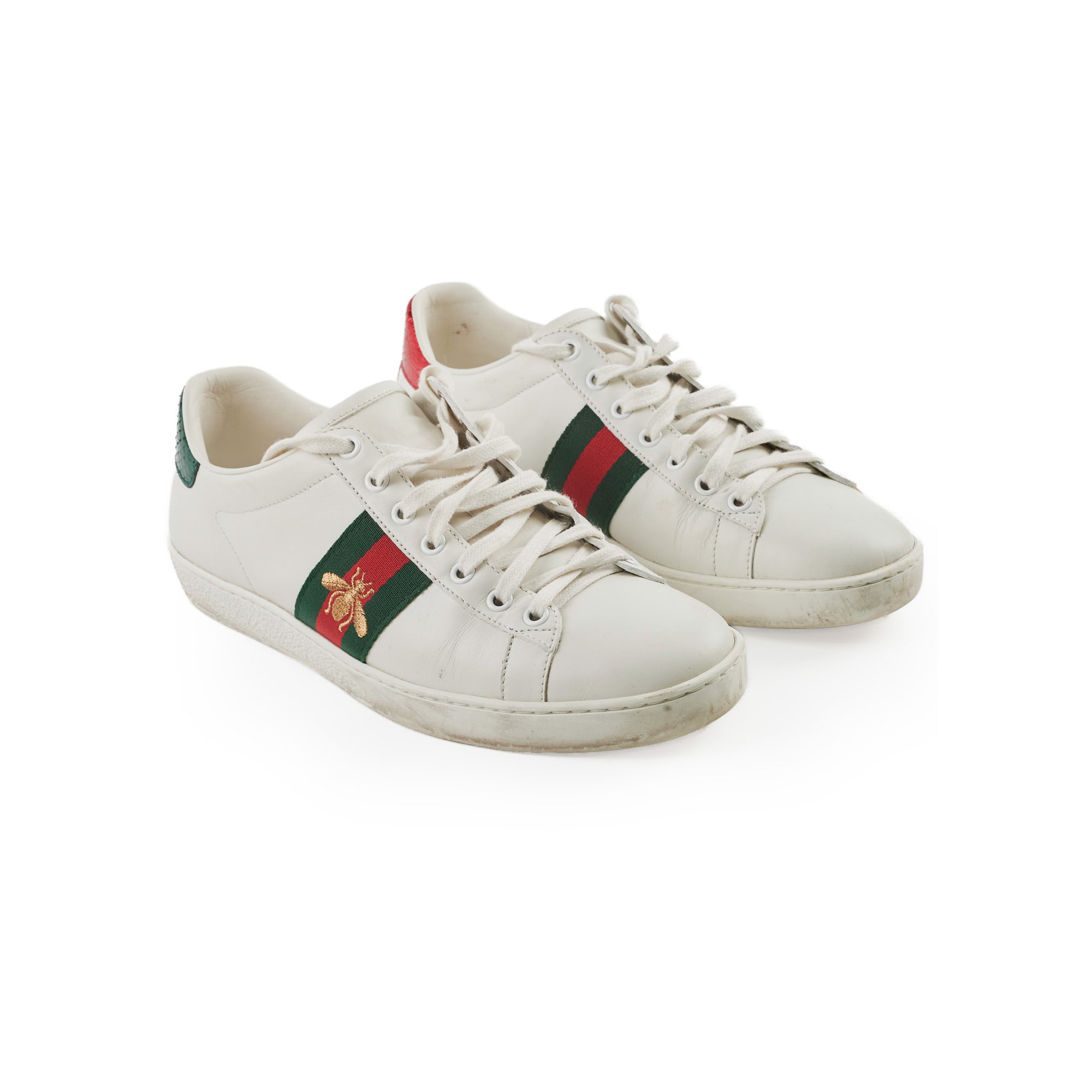 Gucci Ace Sneaker Bee Womens Size 39 Shoes