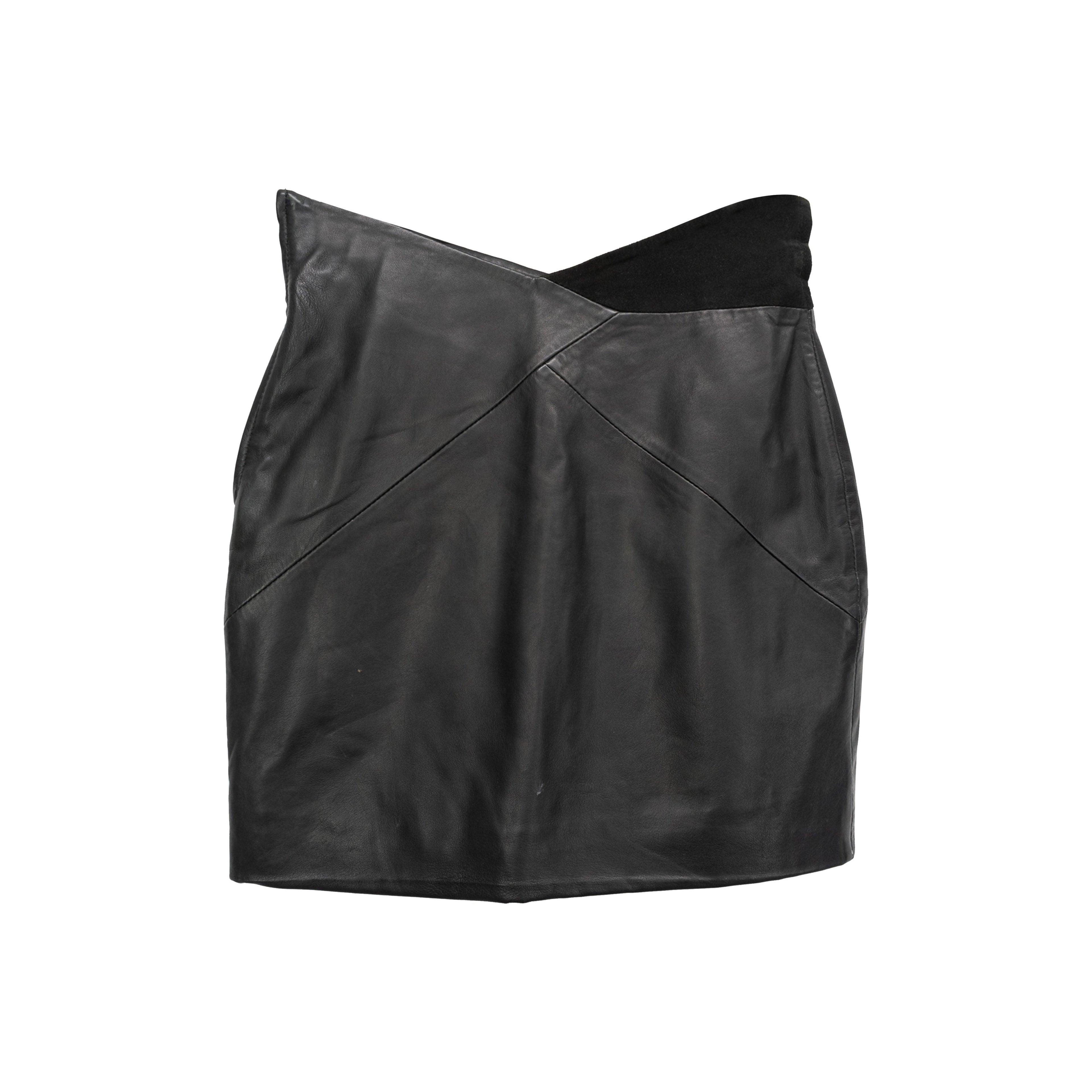 Gestuz Leather Skirt - Women's 36