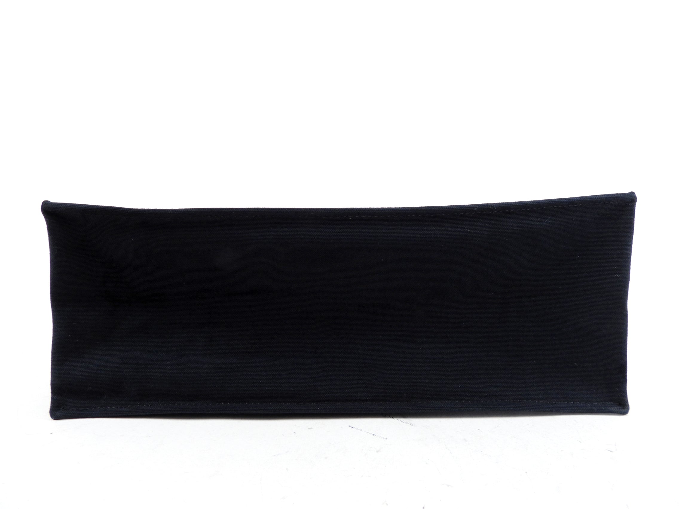 Giambattista Valli Black and White Canvas Logo Tote Bag
